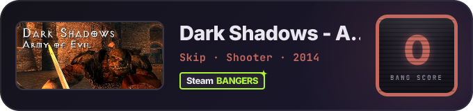 BANG Score badge