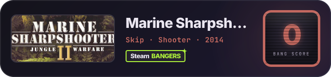 BANG Score badge