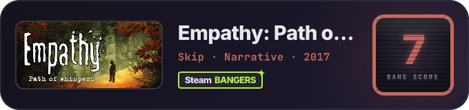 BANG Score badge