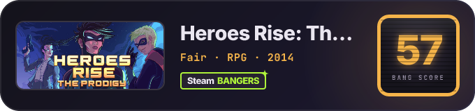 BANG Score badge