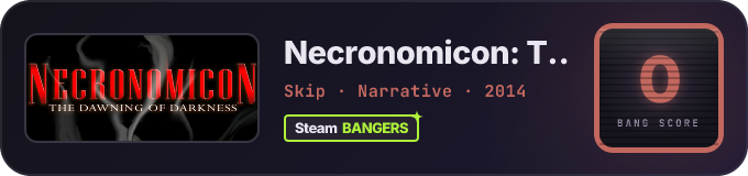 BANG Score badge