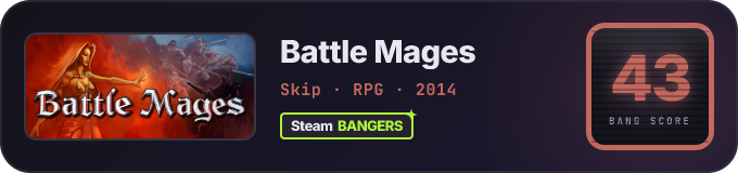 BANG Score badge