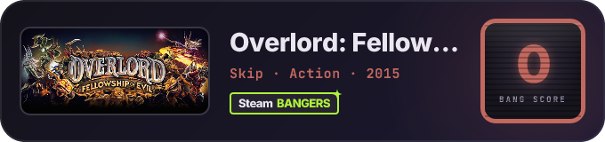 BANG Score badge