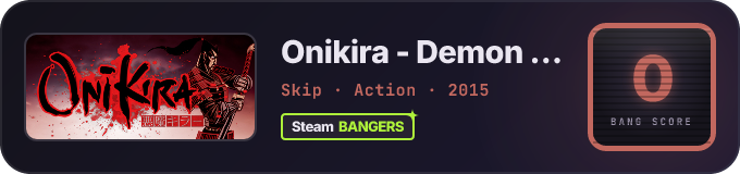 BANG Score badge