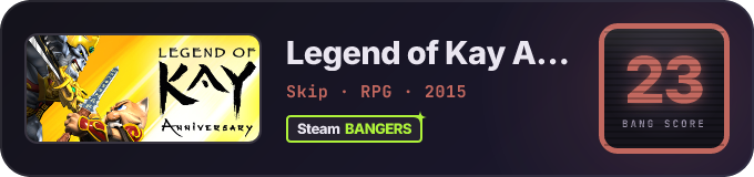 BANG Score badge