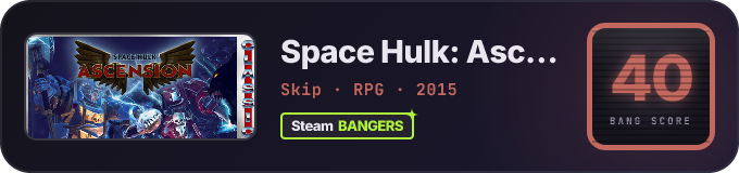 BANG Score badge