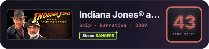BANG Score badge