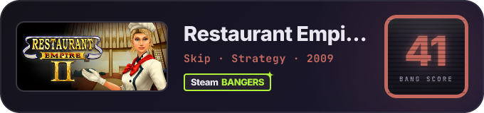 BANG Score badge