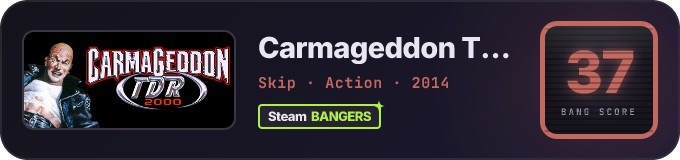 BANG Score badge