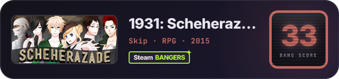 BANG Score badge