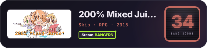 BANG Score badge