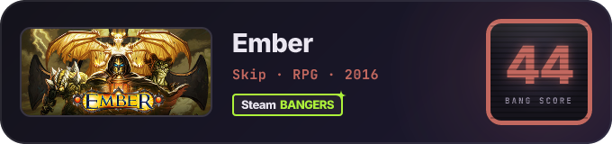 BANG Score badge