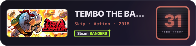 BANG Score badge