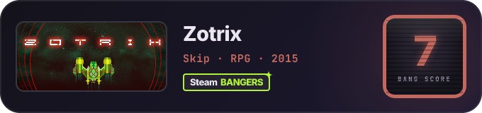 BANG Score badge