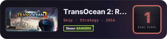 BANG Score badge
