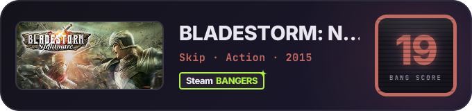 BANG Score badge