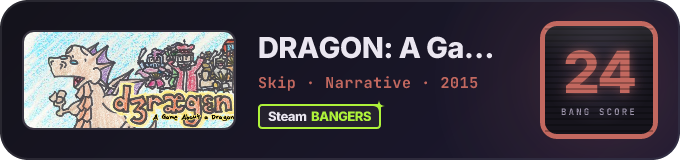 BANG Score badge