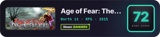 BANG Score badge