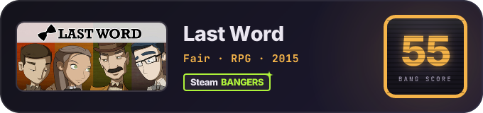 BANG Score badge