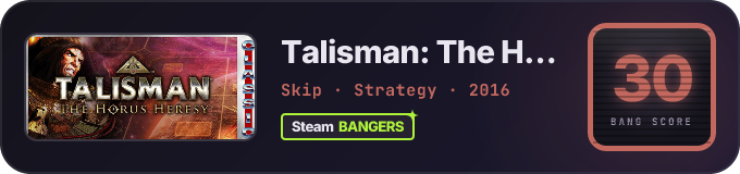 BANG Score badge