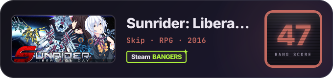BANG Score badge