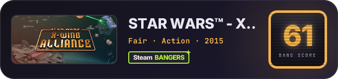 BANG Score badge