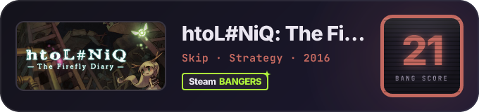 BANG Score badge