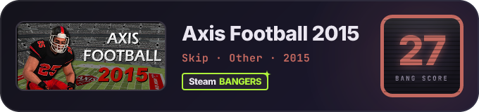 BANG Score badge