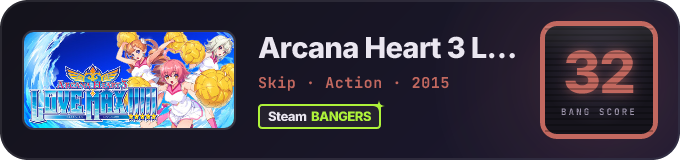 BANG Score badge
