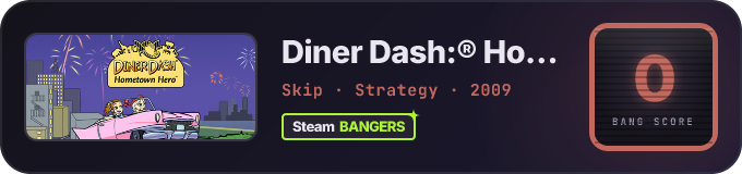 BANG Score badge