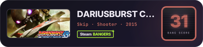 BANG Score badge