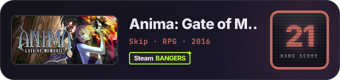 BANG Score badge