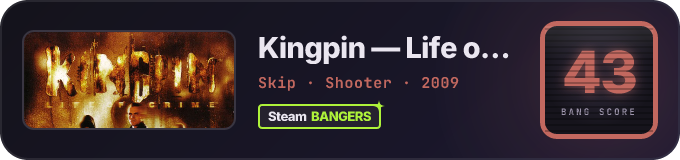 BANG Score badge