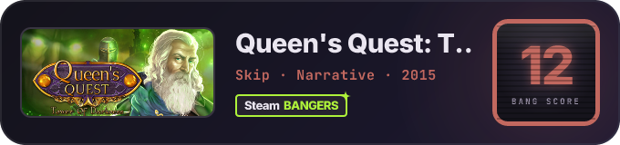 BANG Score badge