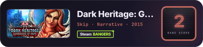 BANG Score badge