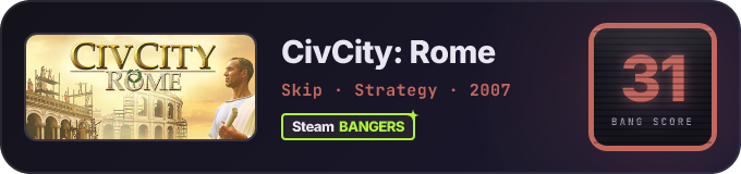 BANG Score badge