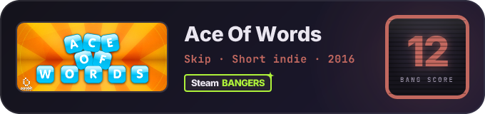 BANG Score badge
