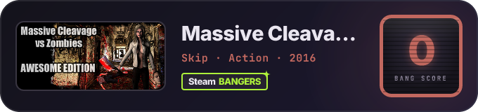 BANG Score badge