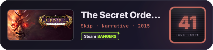 BANG Score badge