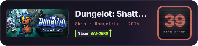 BANG Score badge