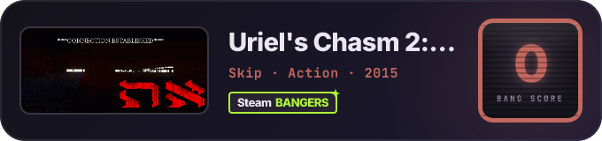 BANG Score badge