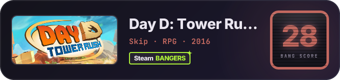 BANG Score badge