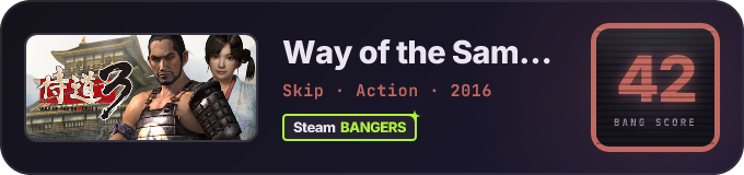 BANG Score badge