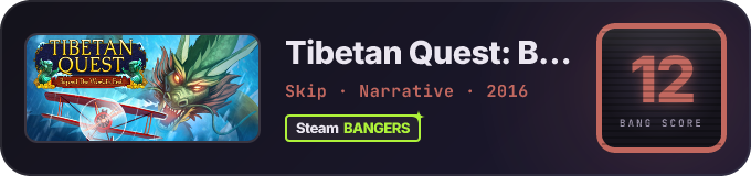 BANG Score badge