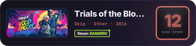 BANG Score badge