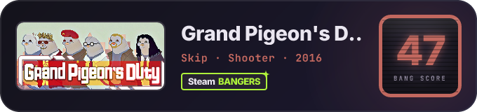 BANG Score badge