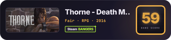 BANG Score badge
