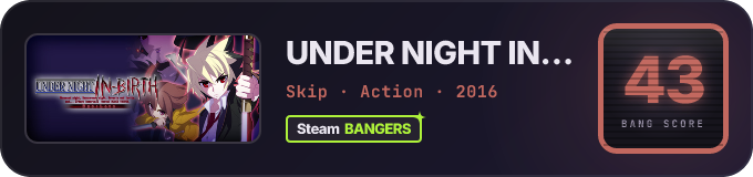 BANG Score badge