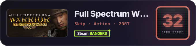 BANG Score badge
