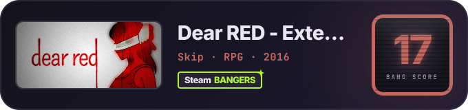 BANG Score badge